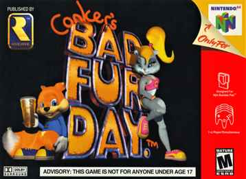 Conkers Bad Fur Day N64